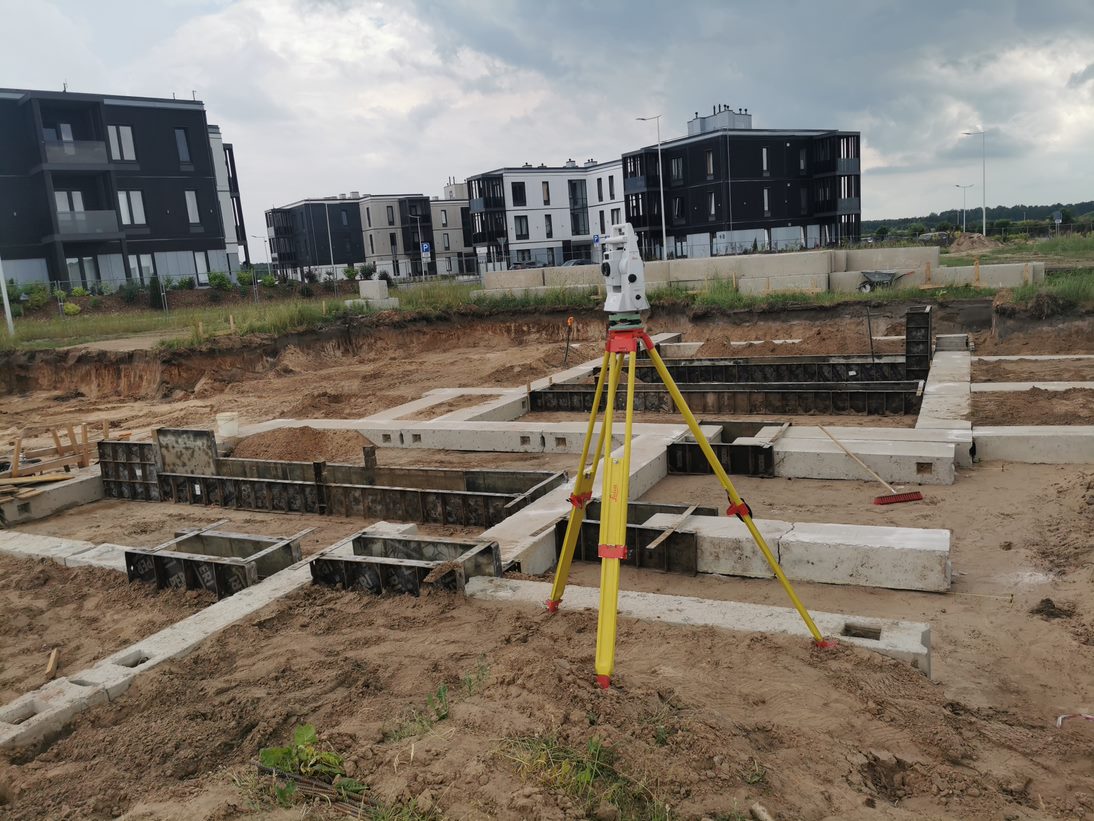 Mazstāvu daudzdzīvokļu ēka, Bulduru iela 1, Piņķos – ģeodēziskie darbi
